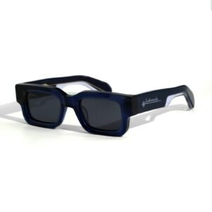 Blue Square Unisex Handmade Sunglasses