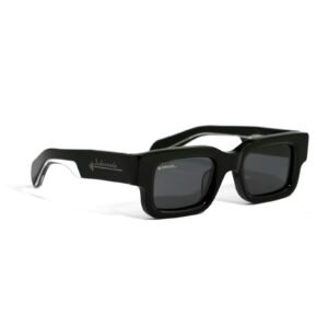 Black Square Unisex Handmade Sunglasses
